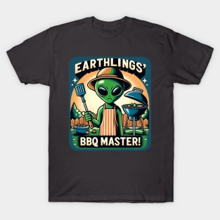 Earthlings Collection - Alien BBQ Master T-Shirt